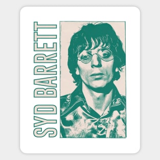Syd Barrett - - - Original Fan Artwork Design Magnet